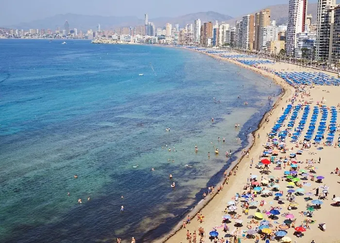 Benidorm, Palm Bay, Levante 公寓 貝尼多姆